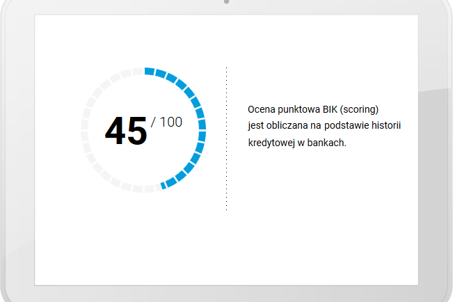 Raport_BIK_screen2_scoring kredyt hipoteczny warszawa polecany doradca kredytowy